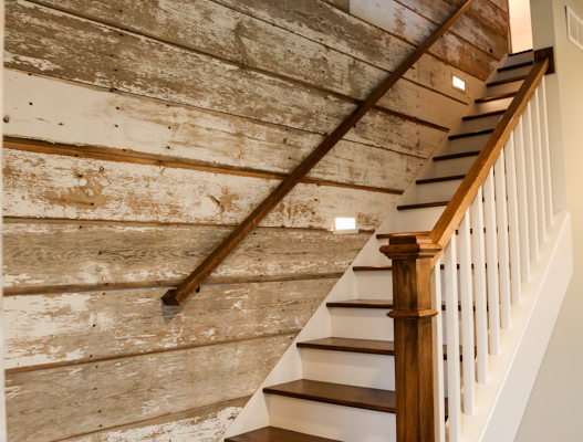 Barn wood stairs General contractor